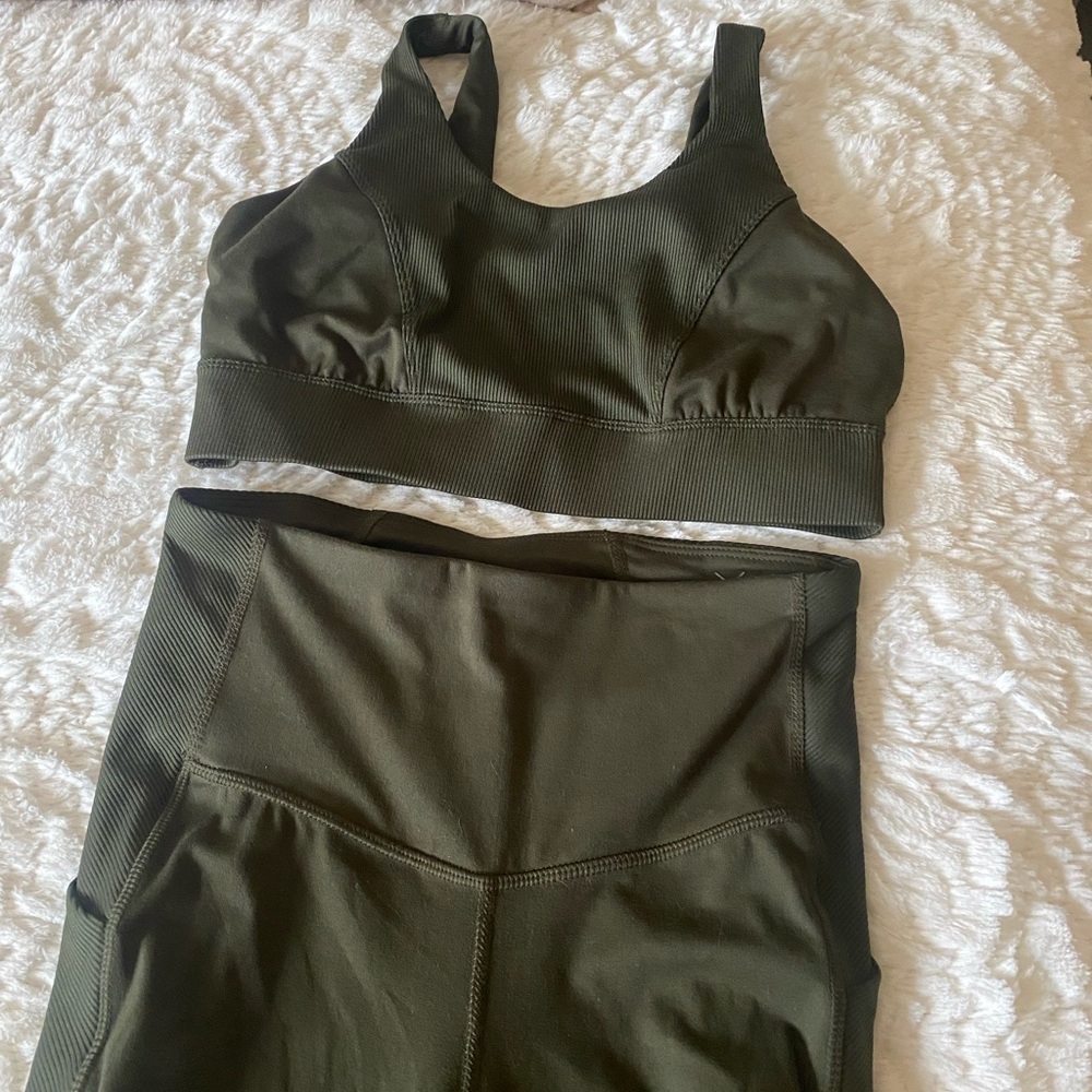 Matching workout set!